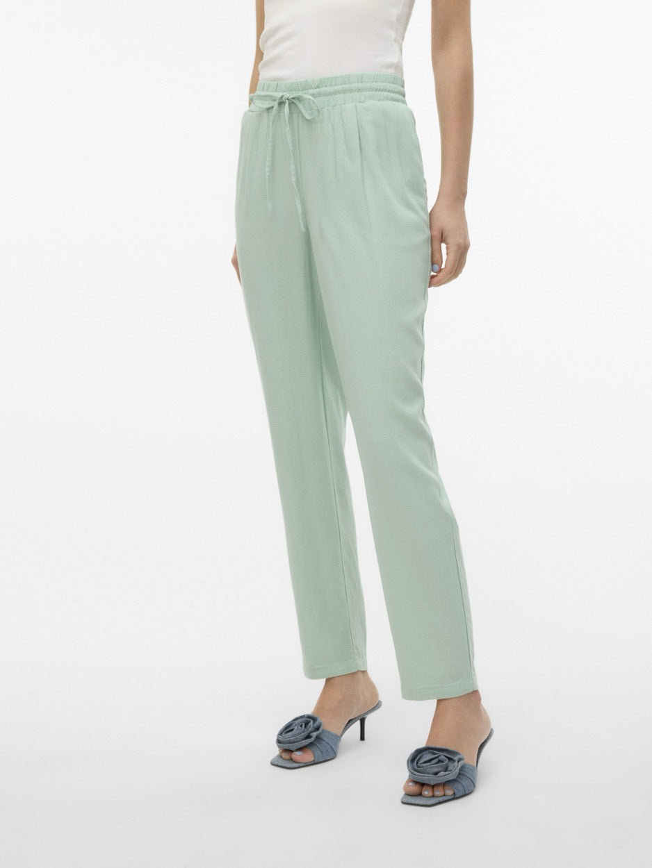 Vmjesmilo Ankle Pants Wvn Ga Noos - Mint