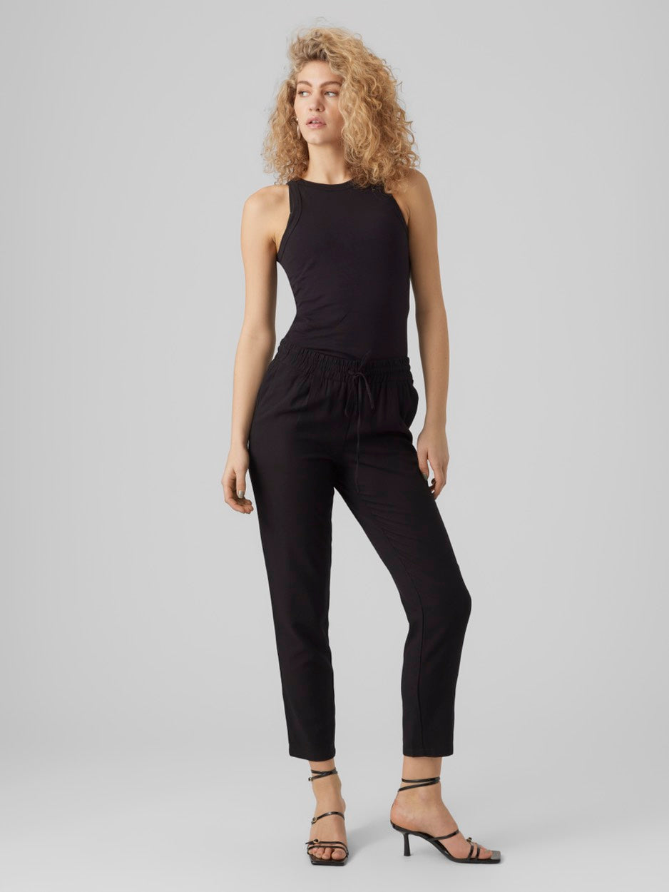 Vmjesmilo Ankle Pants Wvn Ga Noos - Zwart