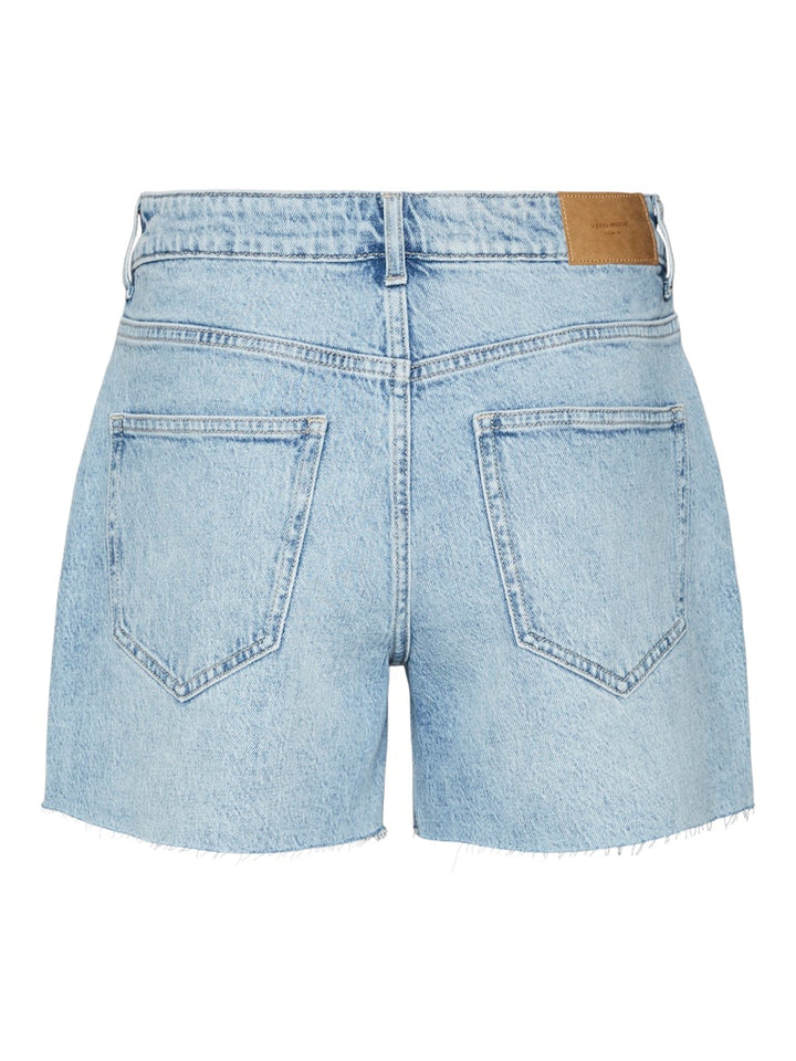 Vmtess Mr Short Dnm Shorts Mix Ga Noos - Blue Denim
