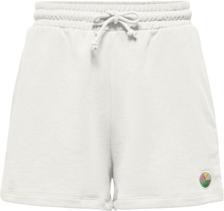 Onlminna Sweat Shorts Cs Pr Swt - Wit