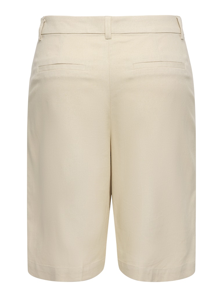 Jdynaomi Linen Mw Bermuda Shorts Tlr - Beige