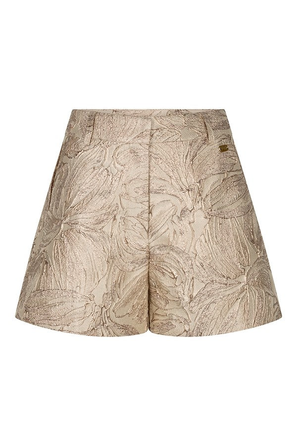 Short Elody - Fancy Jacquard - Zand Dessin