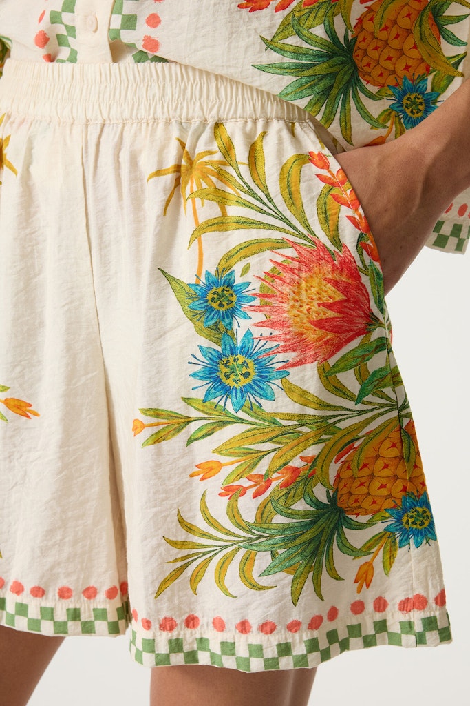 Garcia - Shorts - 4159.08.0006 - Ecru Dessin