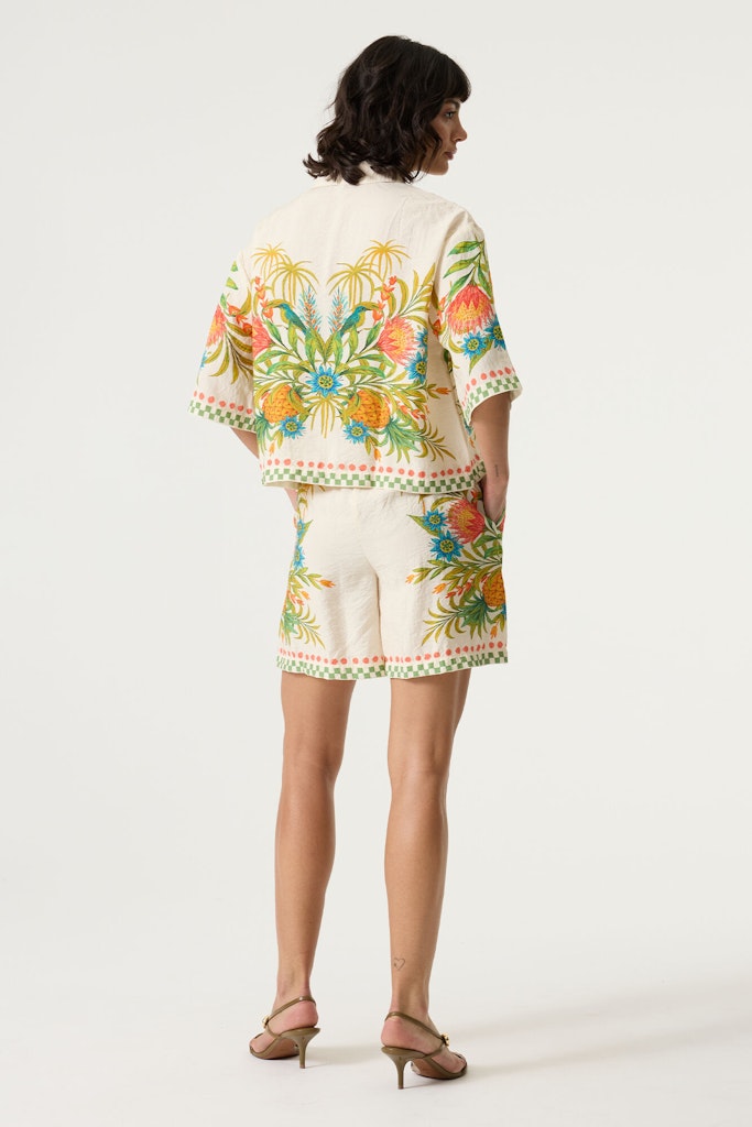 Garcia - Shorts - 4159.08.0006 - Ecru Dessin