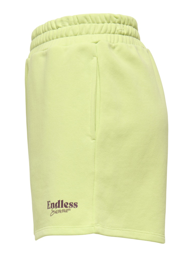 Onlcora Print Shorts Ub Swt - Lime