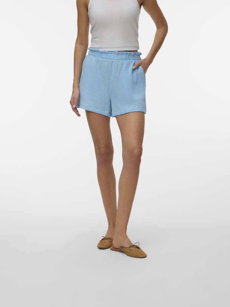 Vmnatali Hw Shorts Wvn Noos - Lichtblauw