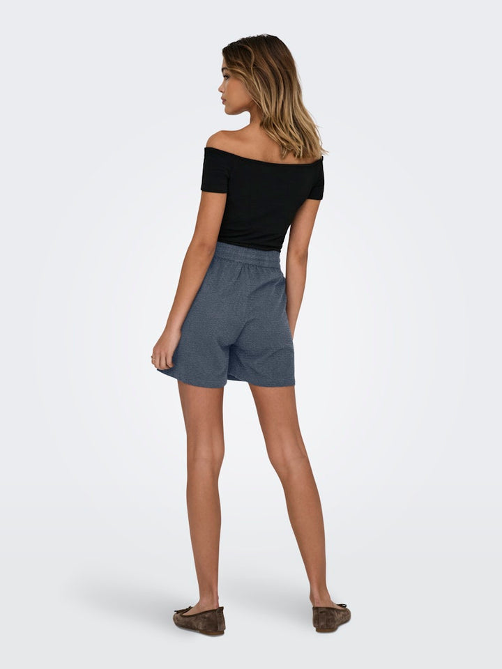 Onltizana String Cotton Shorts Wvn Noos - Navy