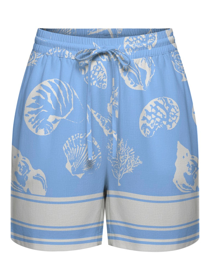 Jdyanna Hw Shorts Wvn - Blauw Dessin