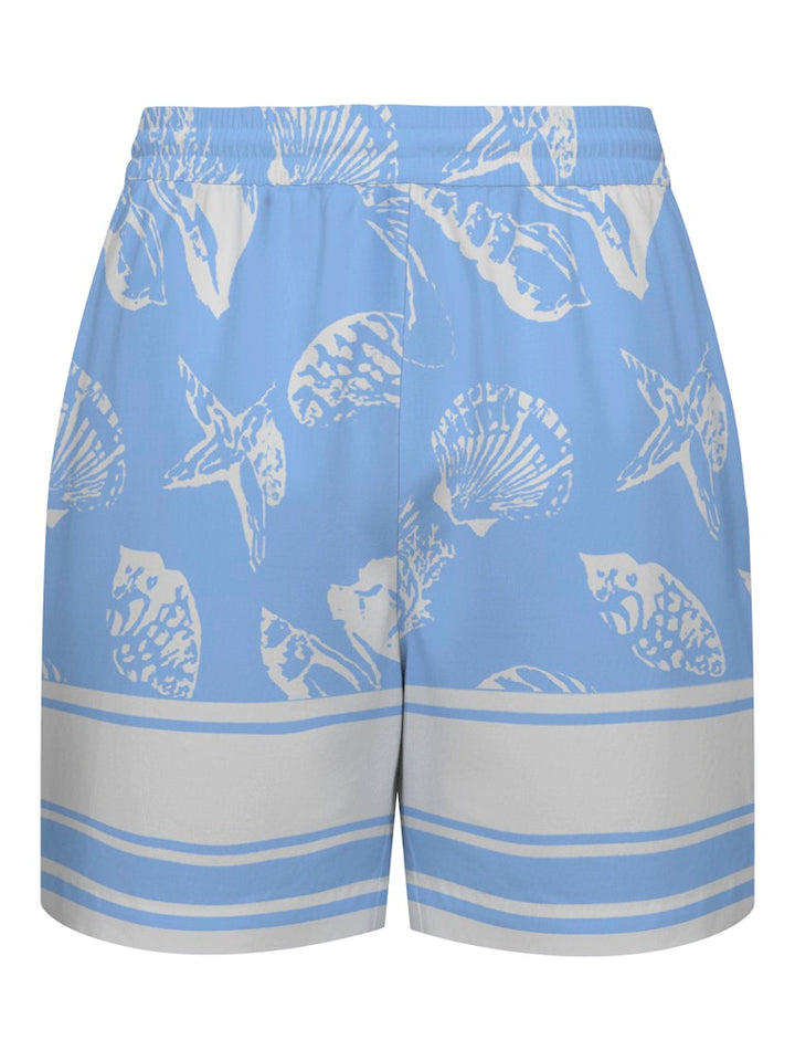 Jdyanna Hw Shorts Wvn - Blauw Dessin