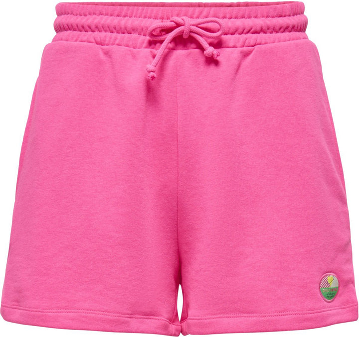 Onlminna Sweat Shorts Cs Pr Swt - Neon Roze