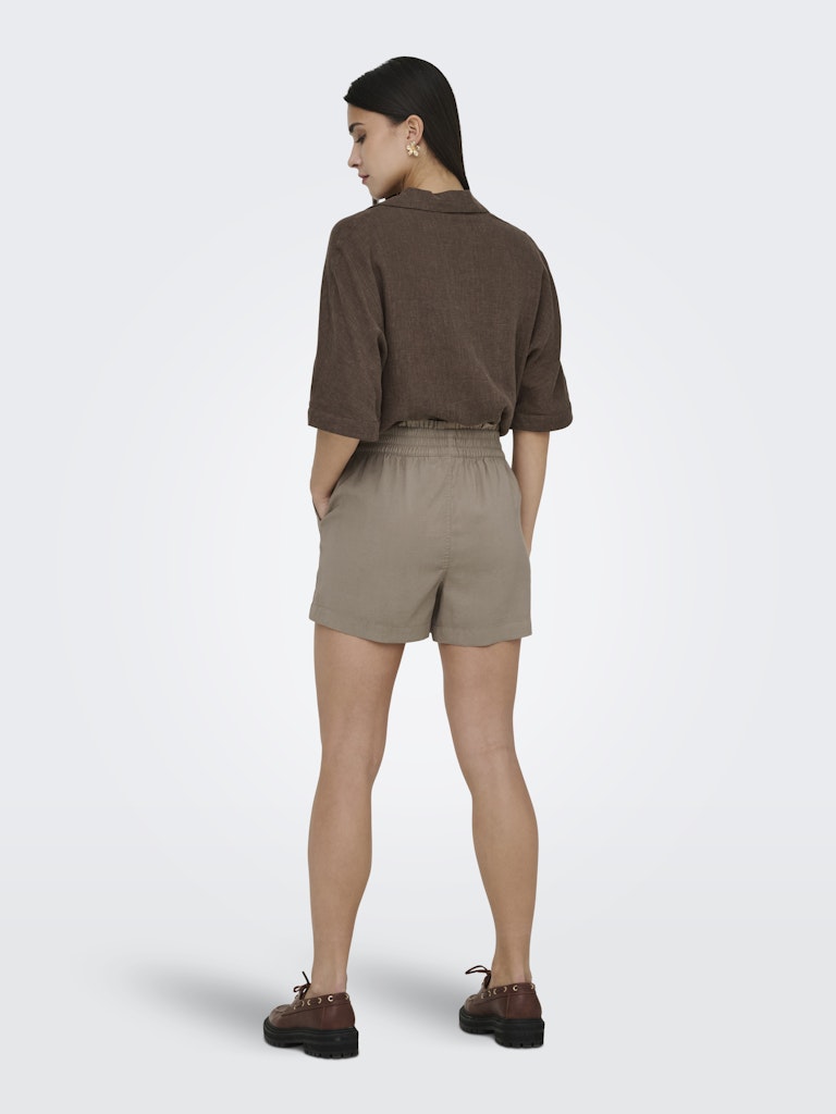 Onlaris Life Pull Up Shorts Wvn Cc - Taupe