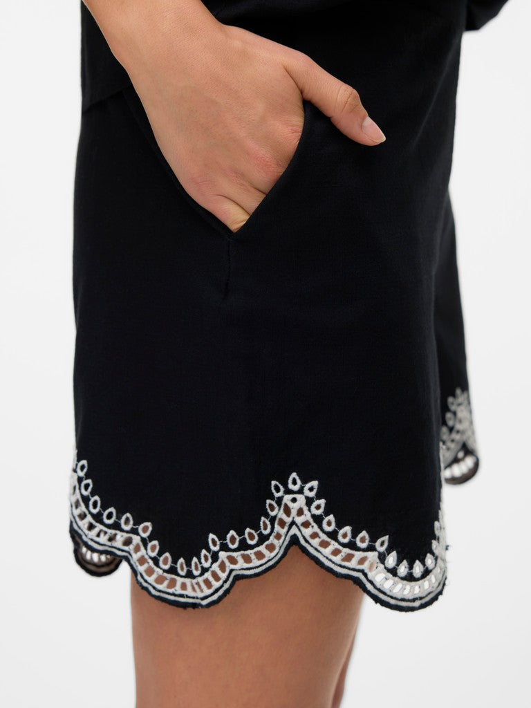 Vmdiana Mw Shorts Wvn Btq - Zwart