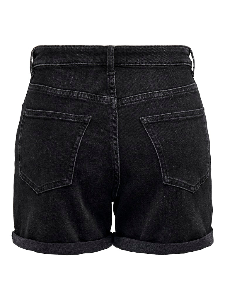 Onljosephine Stretch Shorts Dnm Azg Noos - Zwart