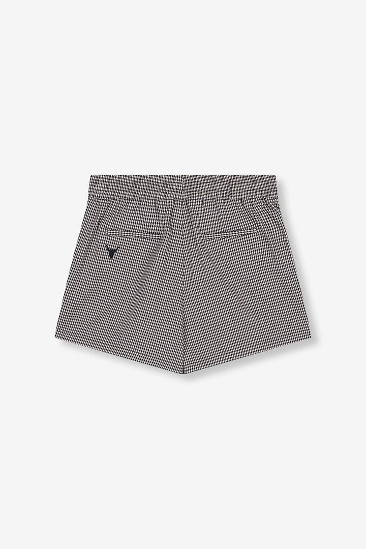 Woven Boucle Short - Zwart Dessin