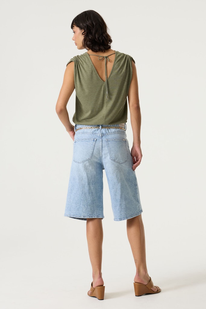 Garcia - Jeans shorts & capri's - 4160.35.0011 - Blue Denim