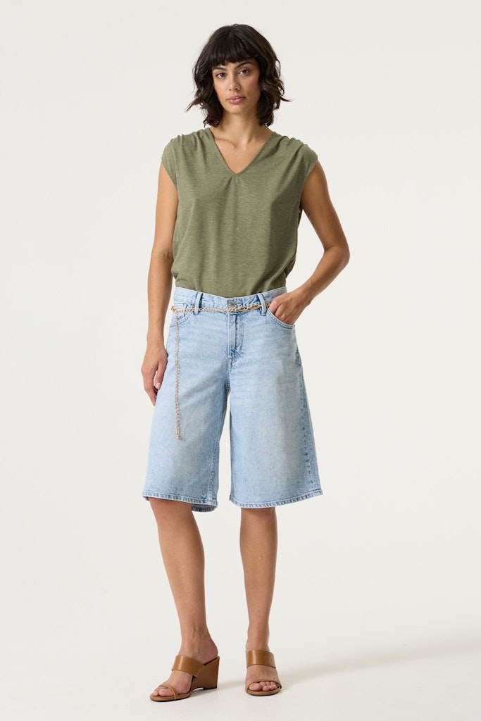 Garcia - Jeans shorts & capri's - 4160.35.0011 - Blue Denim