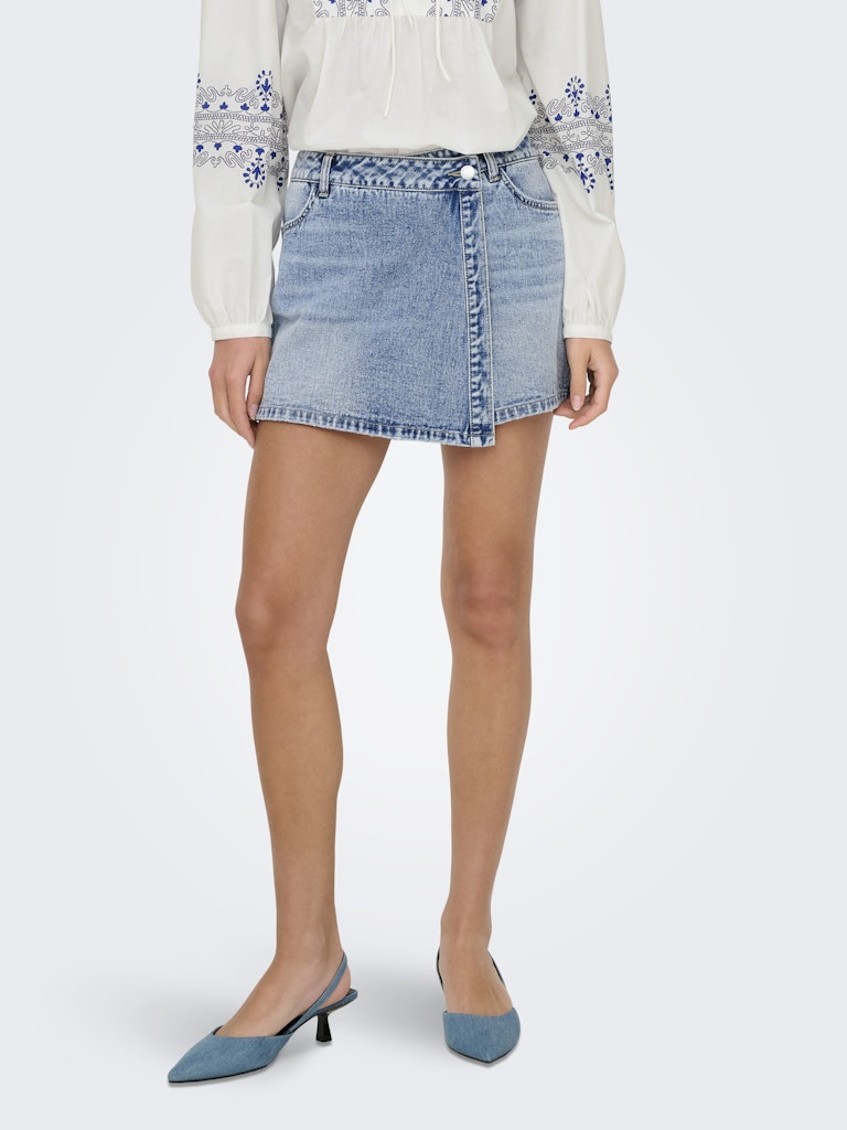 Jdybella Mw Skort Dnm - Blue Denim