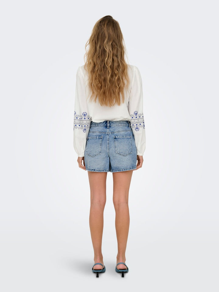 Jdybella Mw Skort Dnm - Blue Denim