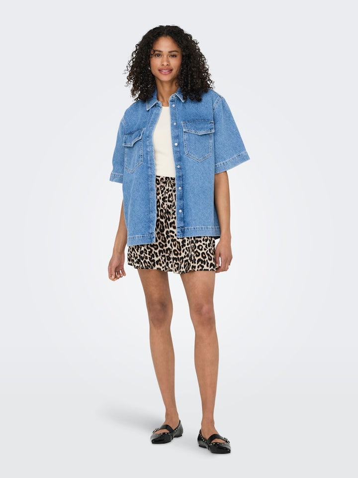 Onlnala Life Skort Wvn Noos - Bruin Dessin