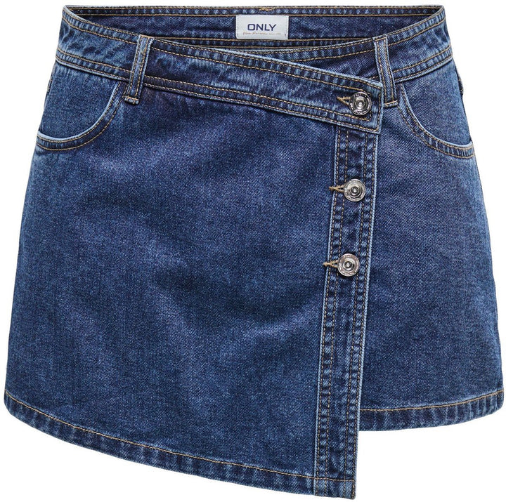Onllesly Reg Lb Dnm Skort Bj Noos - Blue Denim
