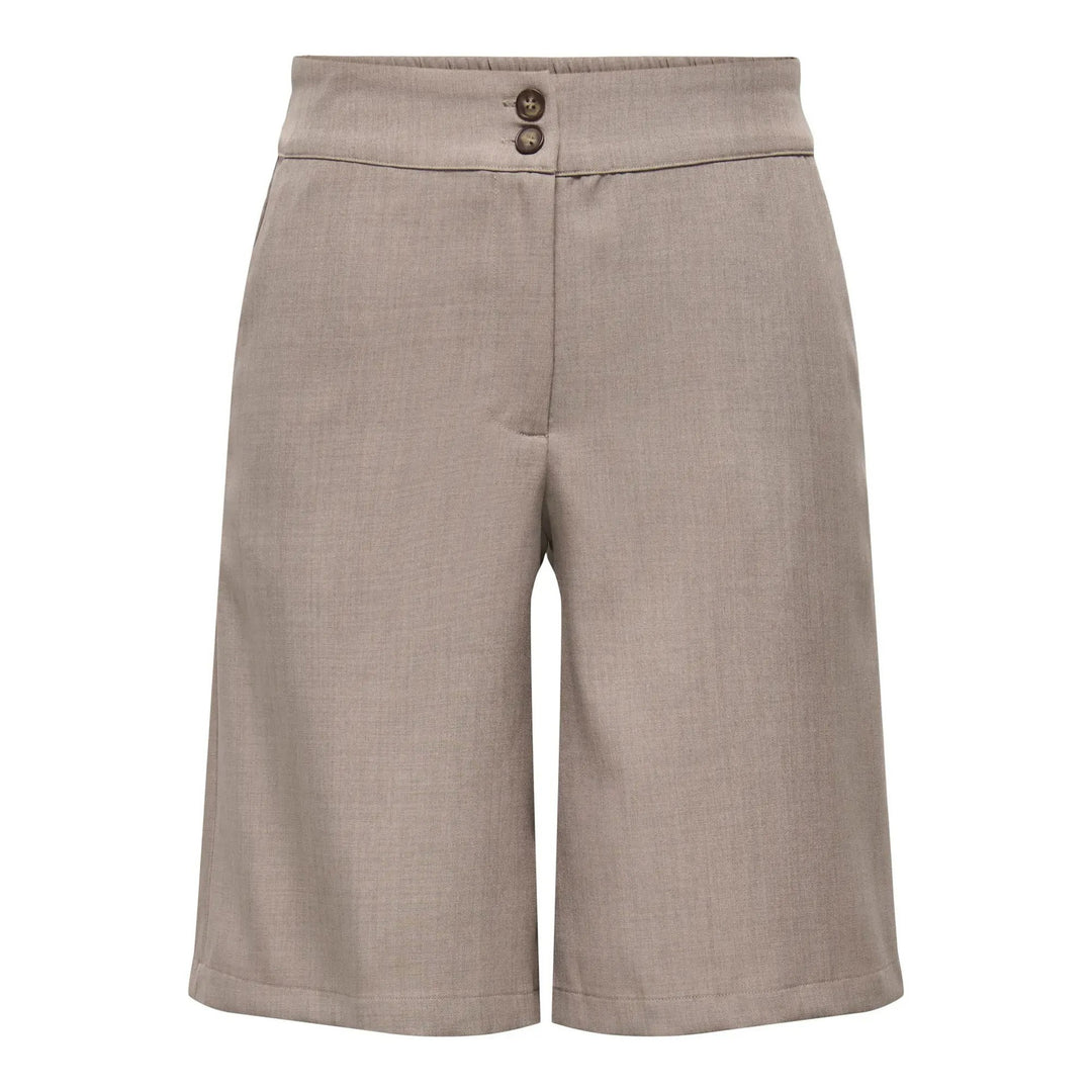 Jdydora Hw Bermuda Shorts Tlr - Taupe