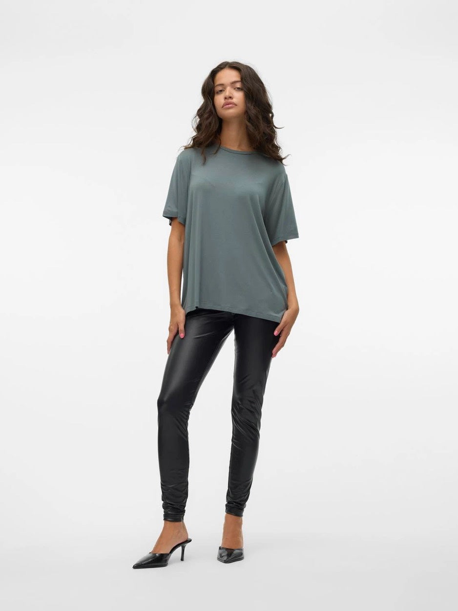 Vmgana Mw Pl Legging Noos - Zwart