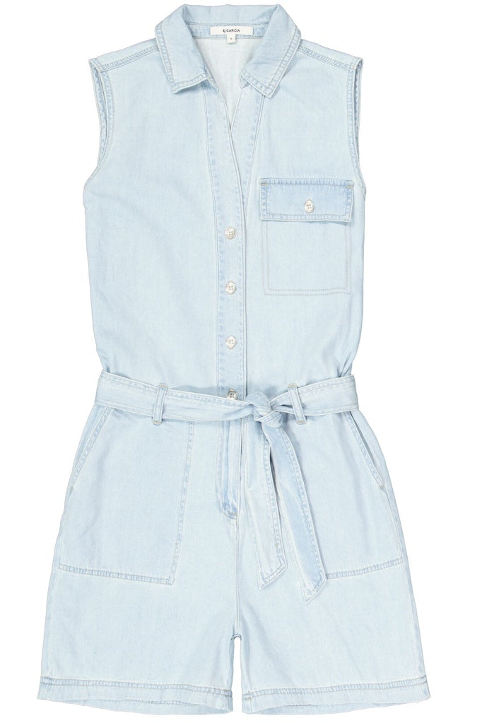 R260311 Ladies Jumpsuit - Blue Denim