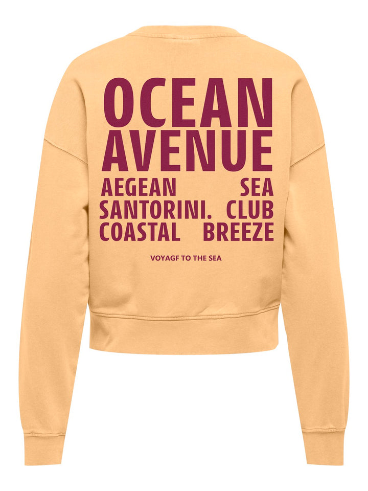 Onltabba L/s Round Neck Ub Swt - Mango