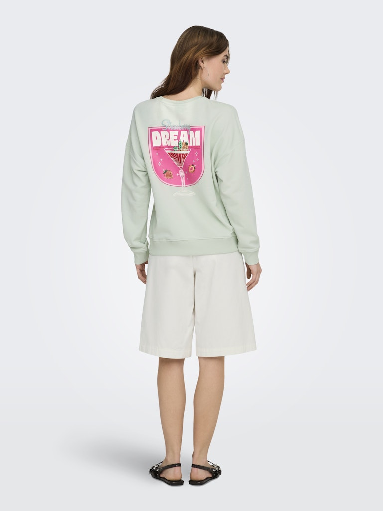 Onlkita L/s Sweat Box Ub Cs Swt - Mint