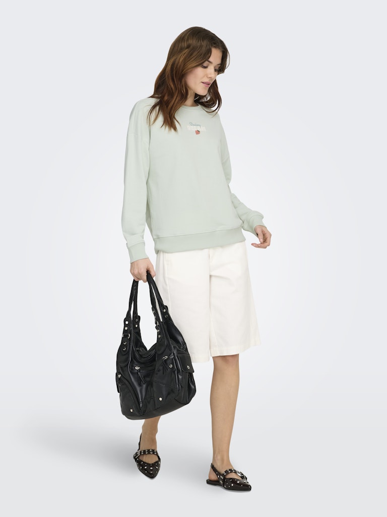 Onlkita L/s Sweat Box Ub Cs Swt - Mint