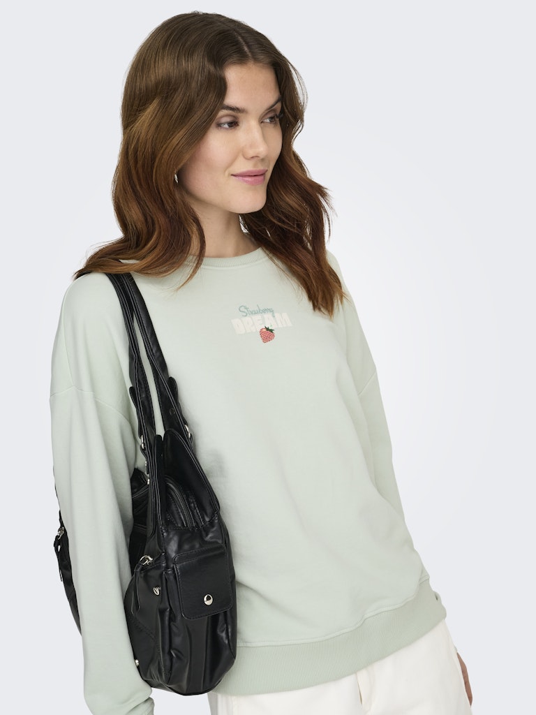 Onlkita L/s Sweat Box Ub Cs Swt - Mint