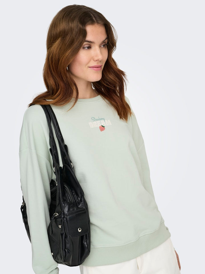 Onlkita L/s Sweat Box Ub Cs Swt - Mint