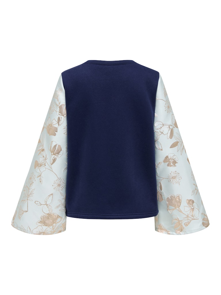 Jdyviolet Ls Jaquard Sleeves - Lichtgrijs