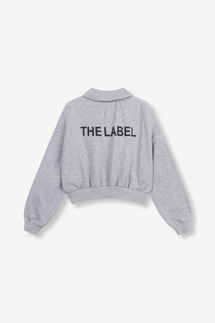 Polo Sweater - Grijs Melee