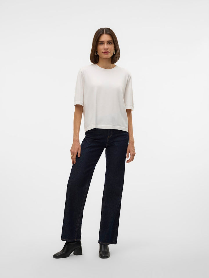 Vmsilje 2/4 O-nck Oversize Pull Ga Noos - Off-white
