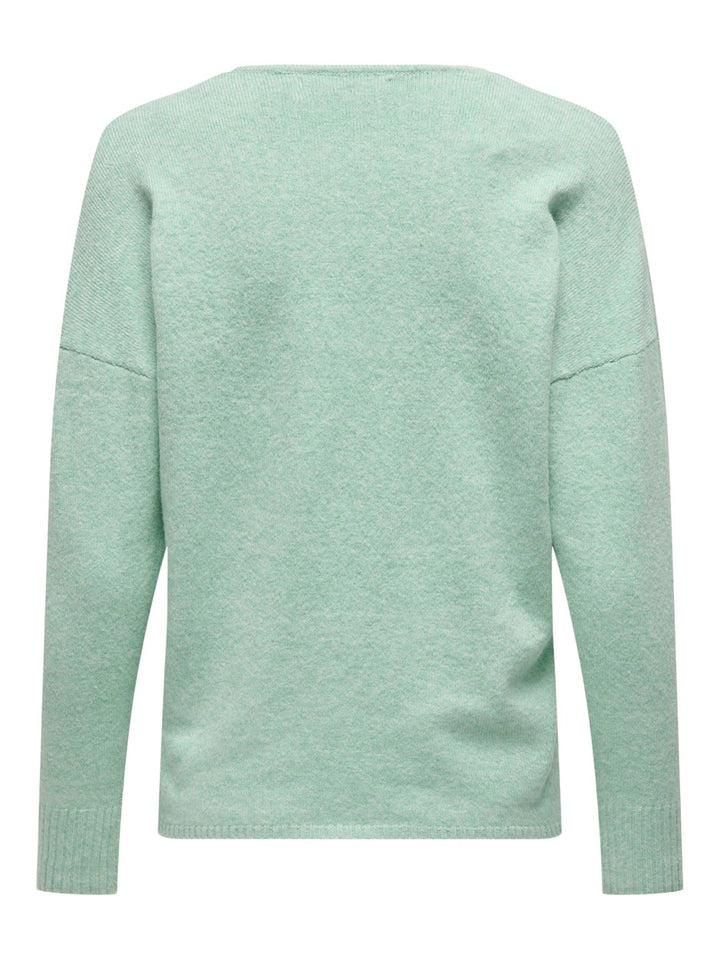 Onlrica Life L/s V-neck Pullo Knt N - Mint