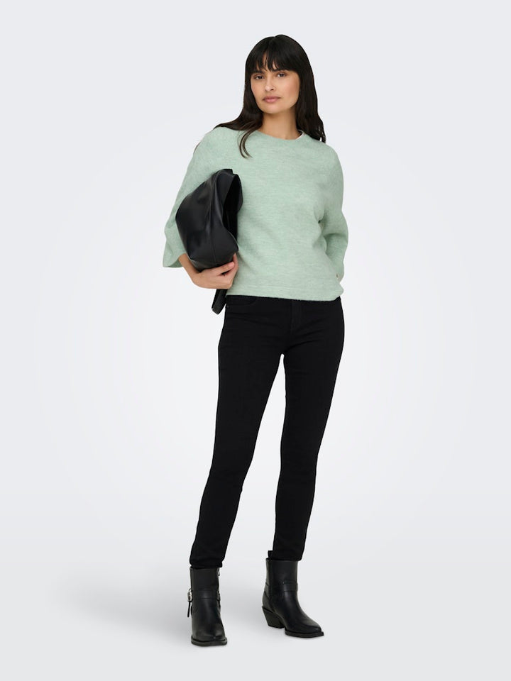 Onlsimoni 3/4 Pullover Knt Noos - Mint
