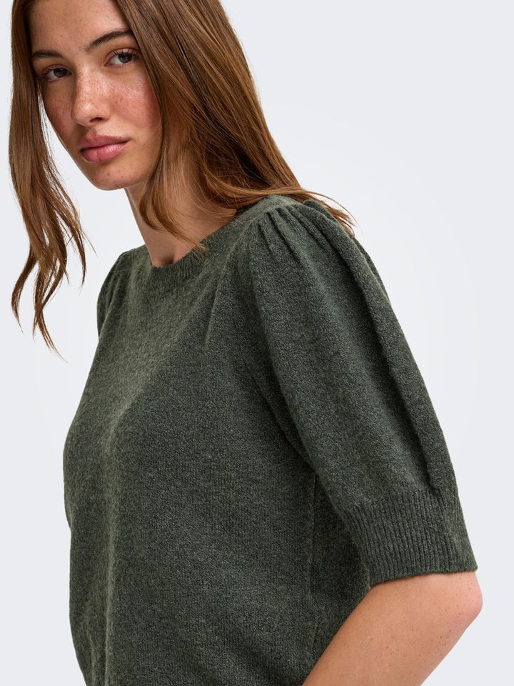 Onlrica Life 2/4 Pullover Knt Noos - Donkergroen