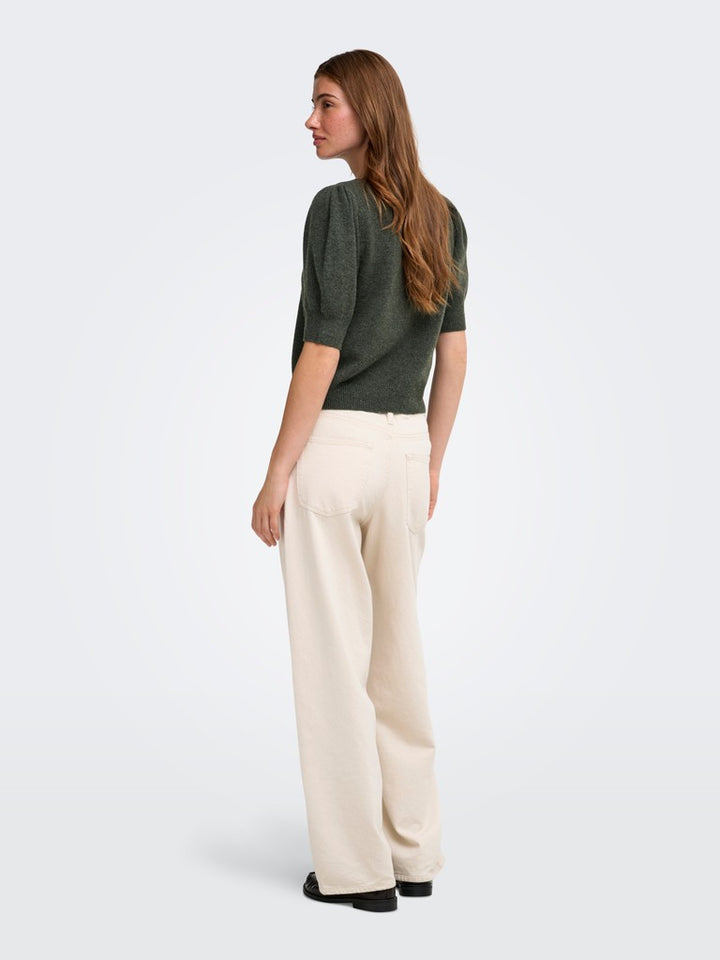 Onlrica Life 2/4 Pullover Knt Noos - Donkergroen