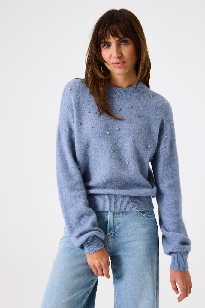 Trui Bling Bling - Lichtblauw