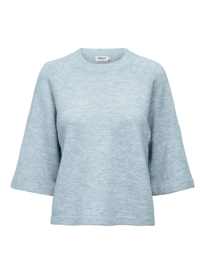 Onlsimoni 3/4 Pullover Knt Noos - Lichtblauw