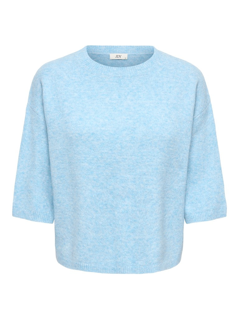 Jdychloe Life 3/4 On Pullover Knt Noos - Lichtblauw