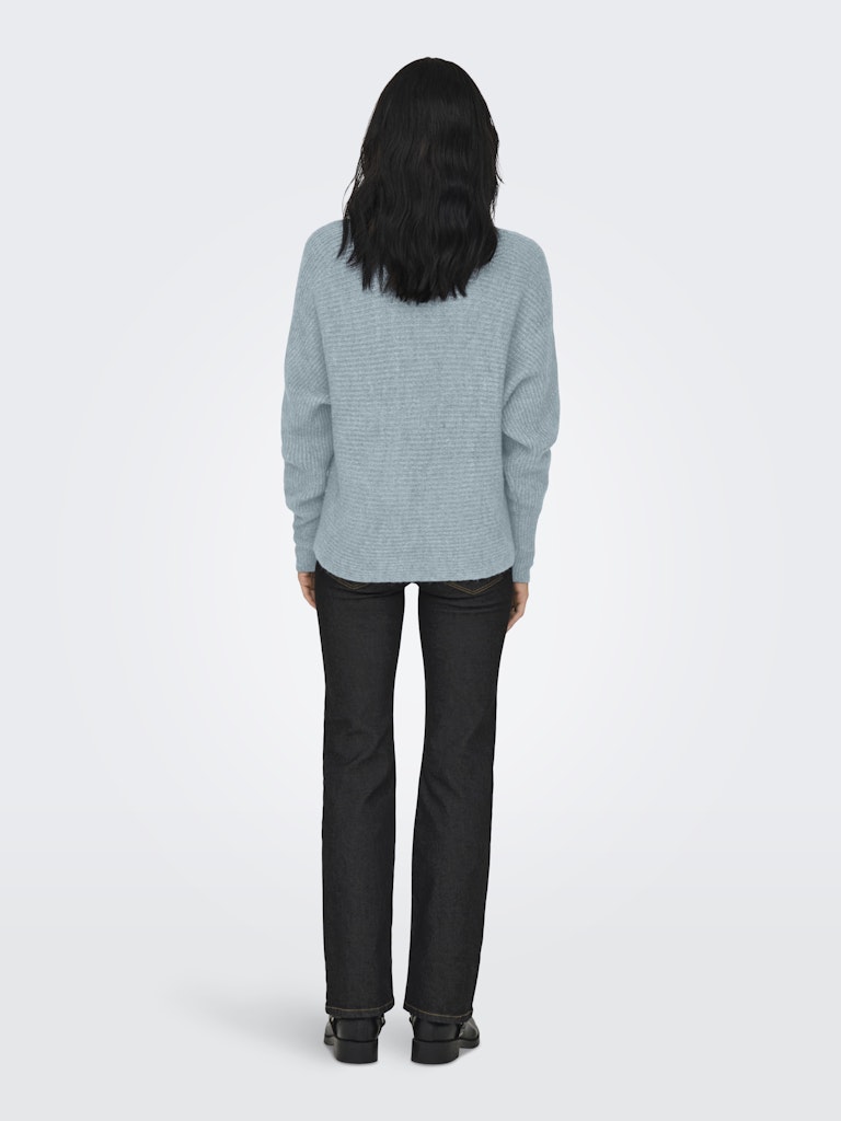 Onldaniella L/s Pullover Knt Noos - Aqua