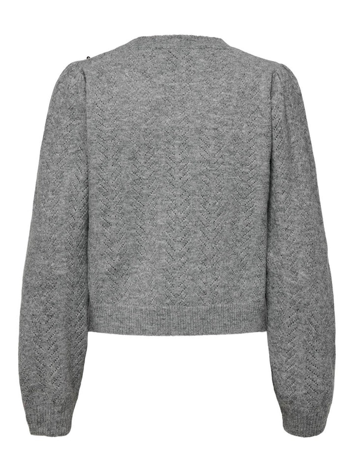 Jdyhadlee L/s Pearl Pullover Knt - Rafblauw