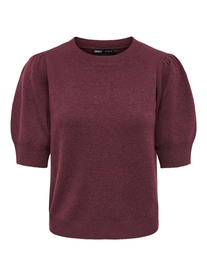 Onlrica Life 2/4 Pullover Knt Noos - Bordeaux
