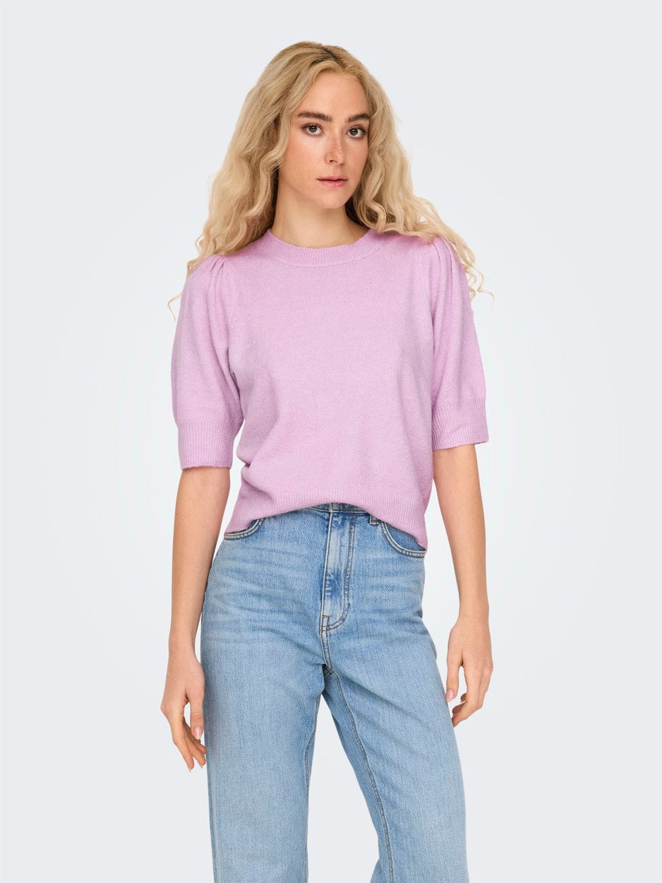 Onlrica Life 2/4 Pullover Knt Noos - Lavendel