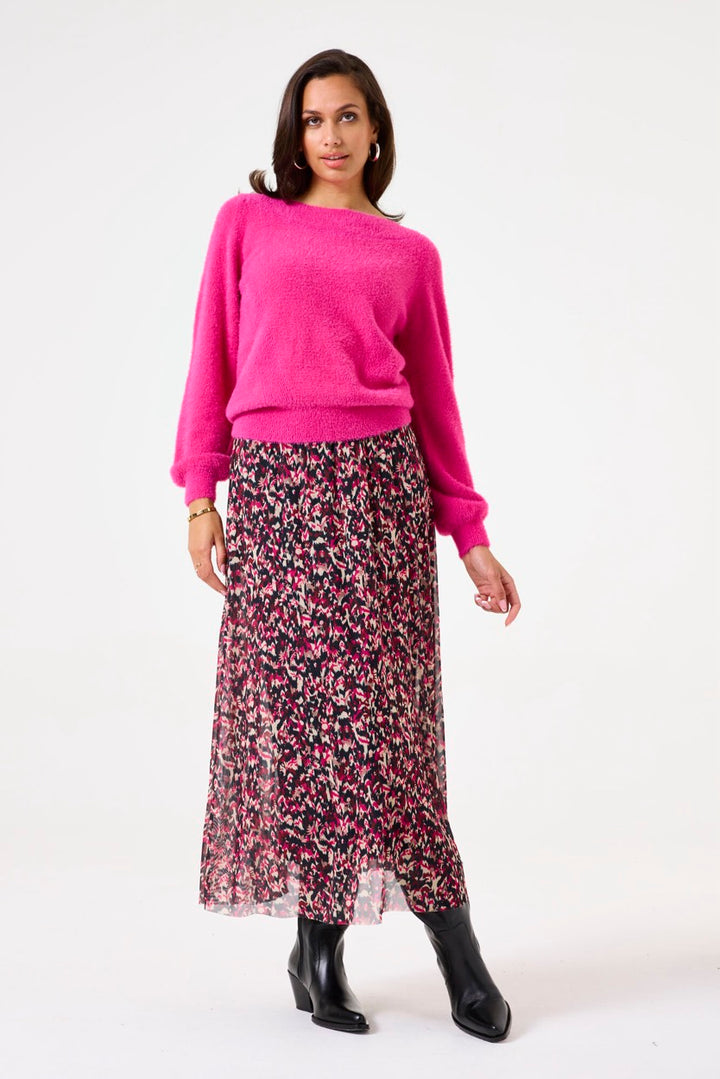 Ladies Pullover - Fuchsia