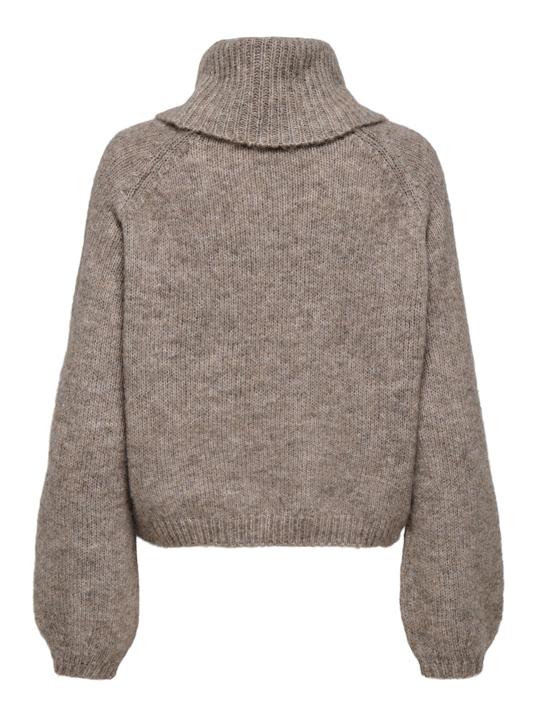 Onlgila Life Ls Rollneck Bf Knt - Bruin Melee