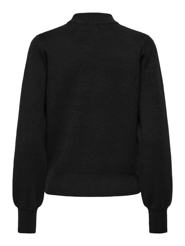 Jdymila Life L/s Hn Pullover Knt - Zwart