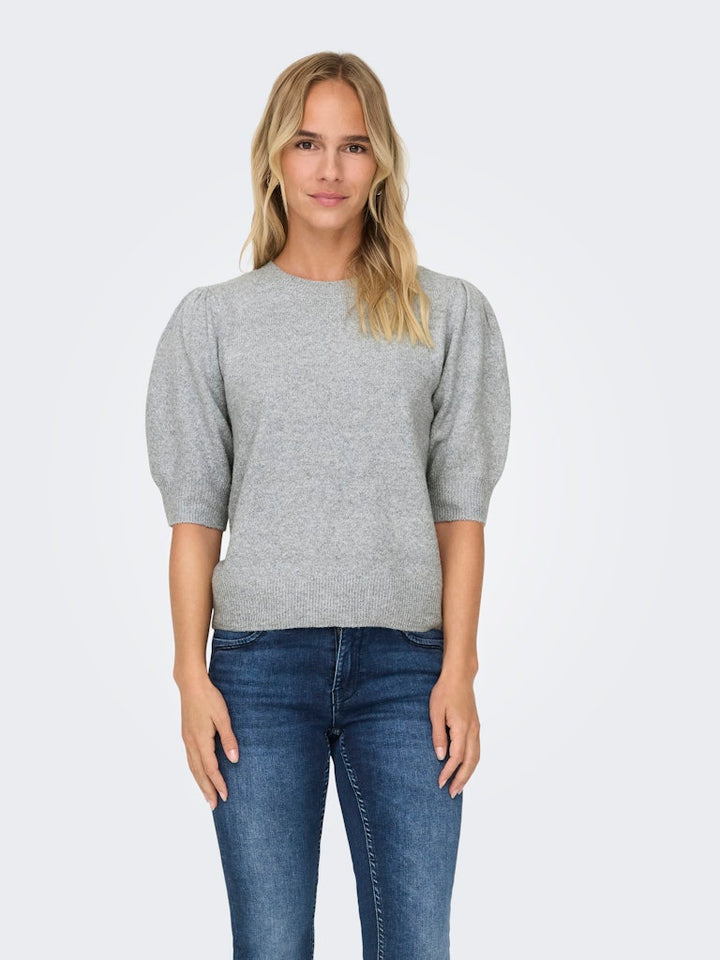 Onlrica Life 2/4 Pullover Knt Noos - Grijs Melee